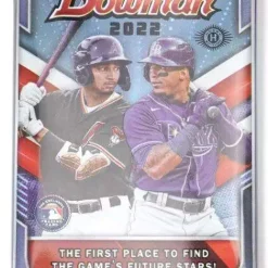 New ⭐ MLB Topps 2022 Bowman ⚾ Baseball Trading Card HOBBY Pack [1 Pack, 10 Cards] 🎉