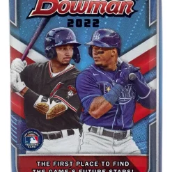 Outlet 🔥 MLB Topps 2022 Bowman ⚾ Baseball Trading Card BLASTER Pack [12 Cards] ⌛