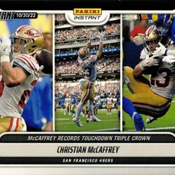 Buy 🥰 NFL 2022 Instant Football Christian McCaffrey /436 Trading Card #88 [Touchdown Triple Crown] 🔥