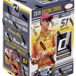 Best deal 🛒 NASCAR Panini 2019 Donruss Racing Trading Card BLASTER Box [6 Packs, 1 Autograph OR Memorabilia Card] ✔️