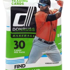 Flash Sale 😍 MLB Panini 2020 Donruss ⚾ Baseball Trading Card VALUE Pack [30 Cards] 🛒