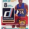 Cheap 😍 NBA Panini 2019-20 Donruss 🏀 Basketball Trading Card RETAIL Pack [8 Cards] 😀