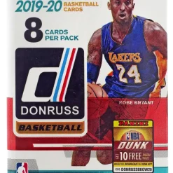 Cheap 😍 NBA Panini 2019-20 Donruss 🏀 Basketball Trading Card RETAIL Pack [8 Cards] 😀