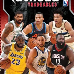 Cheap 🧨 NBA 2018-19 🏀 Basketball Tradeables Mystery Pack [5 Vinyl Decals] 👍