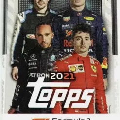 New 👏 Formula 1 2021 Topps F1 Trading Card HOBBY Pack [8 Cards Per Pack] 🔔