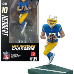 Discount ❤️ NFL Los Angeles Chargers Football Justin Herbert Action Figure [Regular Version] 😉