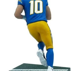 Discount ❤️ NFL Los Angeles Chargers Football Justin Herbert Action Figure [Regular Version] 😉 -Sports Cards Shop herbertfigure inset2