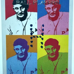Best deal 🎉 Historic Autographs 2019 Federal League Honus Wagner Hand Enhanced Art Card 1/1 Single Sports Card JPW-FL [In the Style of Andy Warhol] 🔥