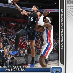 New 💯 NBA Orlando Magic 2022-23 Instant 🏀 Basketball Paolo Banchero Trading Card #5 [Rookie Card, Top Overall Pick Stars in NBA Debut] ⭐