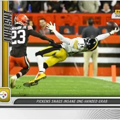 Buy 🎁 NFL 2022 Instant Football George Pickens Trading Card #25 [Rookie Card, Snags Insane One-Handed Grab] 🔥