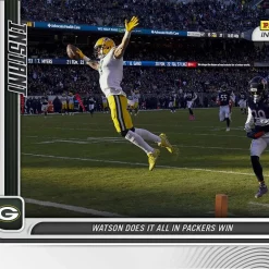 Cheap ⭐ NFL 2022 Instant Football Christian Watson Trading Card #129 [Watson Does It All In Packers Win, Rookie Card] (Pre-Order ships January) 🌟