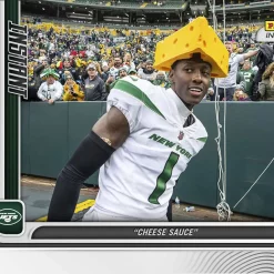 Best Pirce ❤️ NFL New York Jets 2022 Instant Weekly Football Ahmad "Sauce" Gardner Trading Card #64 [Rookie Card, Cheese Sauce] 😀