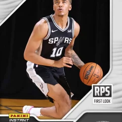 Budget 👍 NBA San Antonio Spurs 2022-23 Instant RPS First Look 🏀 Basketball Jeremy Sochan Trading Card RPS-8 [Rookie Card] 🎁