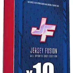 New 😉 Jersey Fusion 2021 All Sports Edition DISPLAY of 10 Trading Card MINI Boxes 🎁