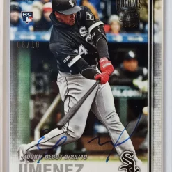 New 🥰 MLB 2022 Topps Archives Signature Series Jimenez Eloy 06/10 Trading Card [Signed] 👏