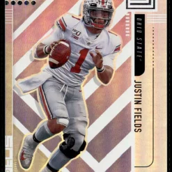 Discount 😉 NFL 2021 Chronicles Status Draft Picks Justin Fields Trading Card #159 🤩