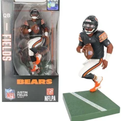 Flash Sale 👍 NFL Chicago Bears Football Justin Fields Action Figure [Regular Version] 😍