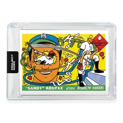 Deals 😀 MLB Topps Project 2020 ⚾ Baseball 1955 Sandy Koufax Trading Card [#145, by Ermsy] ✔️