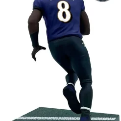Best Sale ❤️ NFL Baltimore Ravens Football Lamar Jackson Action Figure [Chase Version] ⭐ -Sports Cards Shop lamarjacksonfigurechase inset2