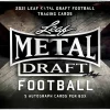 Best Sale 😉 NFL 2021 Metal Draft Football Trading Card HOBBY Box [5 Autograph Cards] ❤️