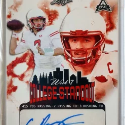 Best Pirce 🔥 NFL 2022 Week 7 College Standout Cameron Rising /110 Trading Card CS-CR1 [Auto Rookie] 🌟