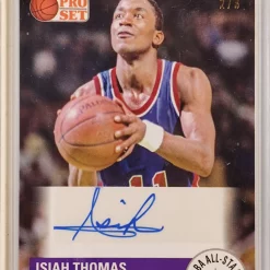 Best deal ✔️ NBA 2021 Pro Set 🏀 Basketball Isiah Thomas 2/3 Trading Card PSB-IT1 [Autographed] 👍