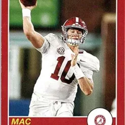 Budget 😉 NFL 2021 Chronicles Score Draft Picks Mac Jones Trading Card #66 [Rookie] ⌛