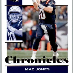Best Sale ✔️ NFL 2021 Panini Chronicles Football Mac Jones Trading Card #80 [Rookie] 🛒