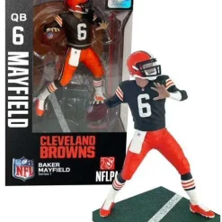 Buy 🥰 NFL Cleveland Browns Football Baker Mayfield Action Figure [Orange Cleats, Regular Version] 🥰