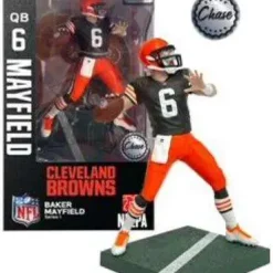 Deals 🥰 NFL Cleveland Browns Football Baker Mayfield Action Figure [White Cleats, Chase Version] ✨