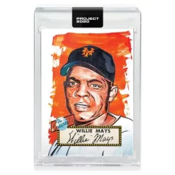Promo 💯 MLB Topps Project 2020 ⚾ Baseball 1952 Willie Mays Trading Card [#143, by Blake Jamieson] 🥰