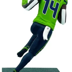 New 😉 NFL Seattle Seahawks Football D.K. Metcalf Action Figure [Regular Version, Blue Pants] ✨ -Sports Cards Shop metcalffigure inset2