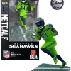 Wholesale 💯 NFL Seattle Seahawks Football D.K. Metcalf Action Figure [Green Pants, Chase Version] 😉