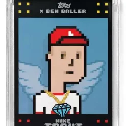 Promo ✔️ MLB Topps Project70 ⚾ Baseball Mike Trout Single Sports Card #930 [as CryptoPunk!, Ben Baller] 🥰