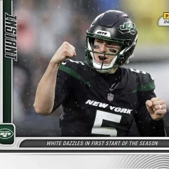 Outlet 👏 NFL New York Jets 2022 Instant Weekly Football Mike White Trading Card #121 [White Dazzles in First Start of the Season] (Pre-Order ships January) 🔥