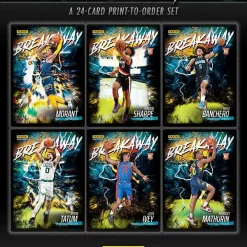 Promo ✔️ NBA 2022-23 Instant Breakaway 🏀 Basketball Trading Card Set [24 Cards] (Pre-Order ships January) 🎁