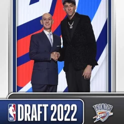 Budget 🧨 NBA OKC Thunder 2022-23 Instant Draft Night 🏀 Basketball Chet Holmgren Trading Card DN2 [#2 Pick] ⭐