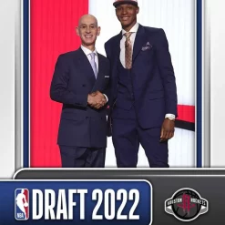 Budget 🛒 NBA Houston Rockets 2022-23 Instant Draft Night 🏀 Basketball Jabari Smith Trading Card DN3 [Rookie Card, #3 Pick] 🔔