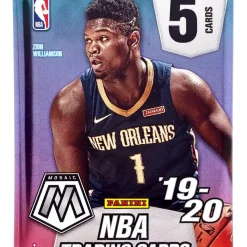 Discount 😉 NBA Panini 2019-20 Prizm Mosaic 🏀 Basketball TMALL Trading Card Pack [5 Cards] 🧨