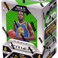 Brand new 🛒 NBA Panini 2018-19 Prizm 🏀 Basketball Trading Card BLASTER Box [6 Packs, 1 Autograph OR Memorabilia Card] 🌟