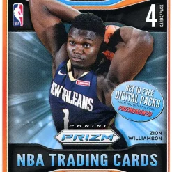 Flash Sale ⌛ NBA Panini 2019-20 Prizm 🏀 Basketball Trading Card Pack [4 Cards!] 🎁