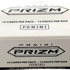 Wholesale 😍 NBA Panini 2021-22 Prizm 🏀 Basketball Trading Card CELLO Box [12 Packs] 🎁