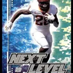 Brand new 🔔 NFL New York Jets 2022 Next Level Breece Hall Silver Trading Card #77 [Rookie Card] 🤩