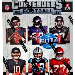 Coupon ❤️ NFL Panini 2017 Contenders Football Trading Card BLASTER Box [5 Packs, 1 Autograph OR Memorabilia Card!] ❤️