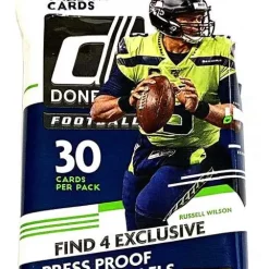 Buy 🧨 NFL Panini 2020 Donruss Football Trading Card VALUE Pack [30 Cards] 🌟