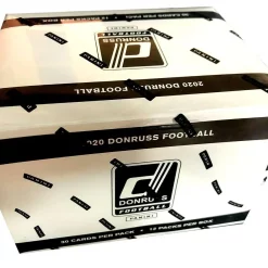 Cheapest 🧨 NFL Panini 2020 Donruss Football Trading Card VALUE Box [12 Packs] 🛒