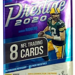 Hot Sale 🤩 NFL Panini 2020 Prestige Football Trading Card RETAIL Pack [8 Cards] 💯