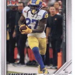 Promo 💯 NFL Los Angeles Rams 2022 Super Bowl 56 Champions Darrell Henderson #3 🎉