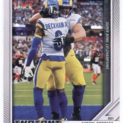 Promo 🥰 NFL Los Angeles Rams 2022 Super Bowl 56 Champions Austin Corbett #14 🔔