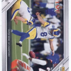 Brand new 🔔 NFL Los Angeles Rams 2022 Super Bowl 56 Champions Matt Gay #29 🔔